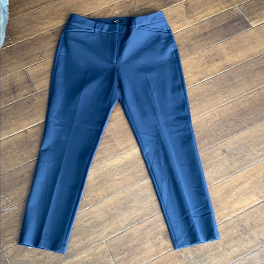 White House Black Market navy ankle pants